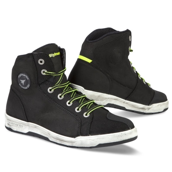 Stylmartin Seattle Evo WP Black Motorcycle Shoes 40